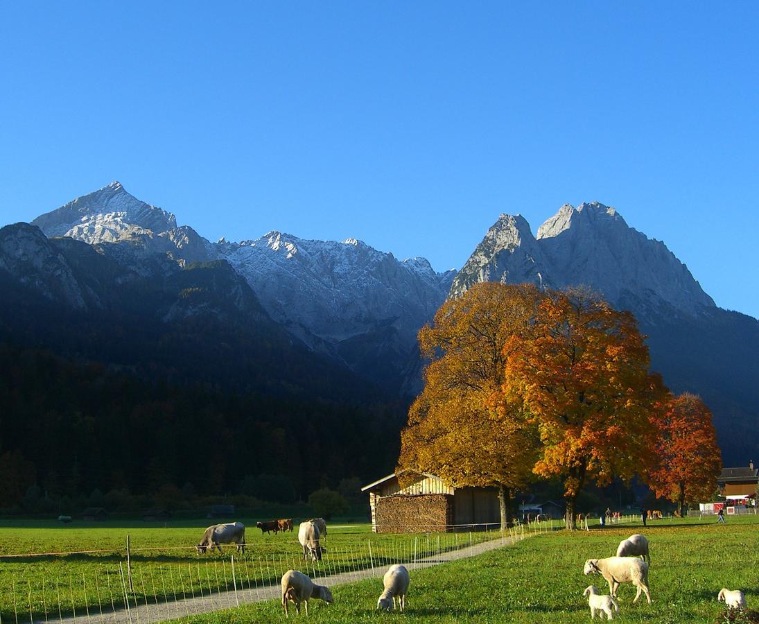 Ferienwohnung Am Kurpark -Wohnung 2,90Qm- Garmisch-Partenkirchen Exterior foto