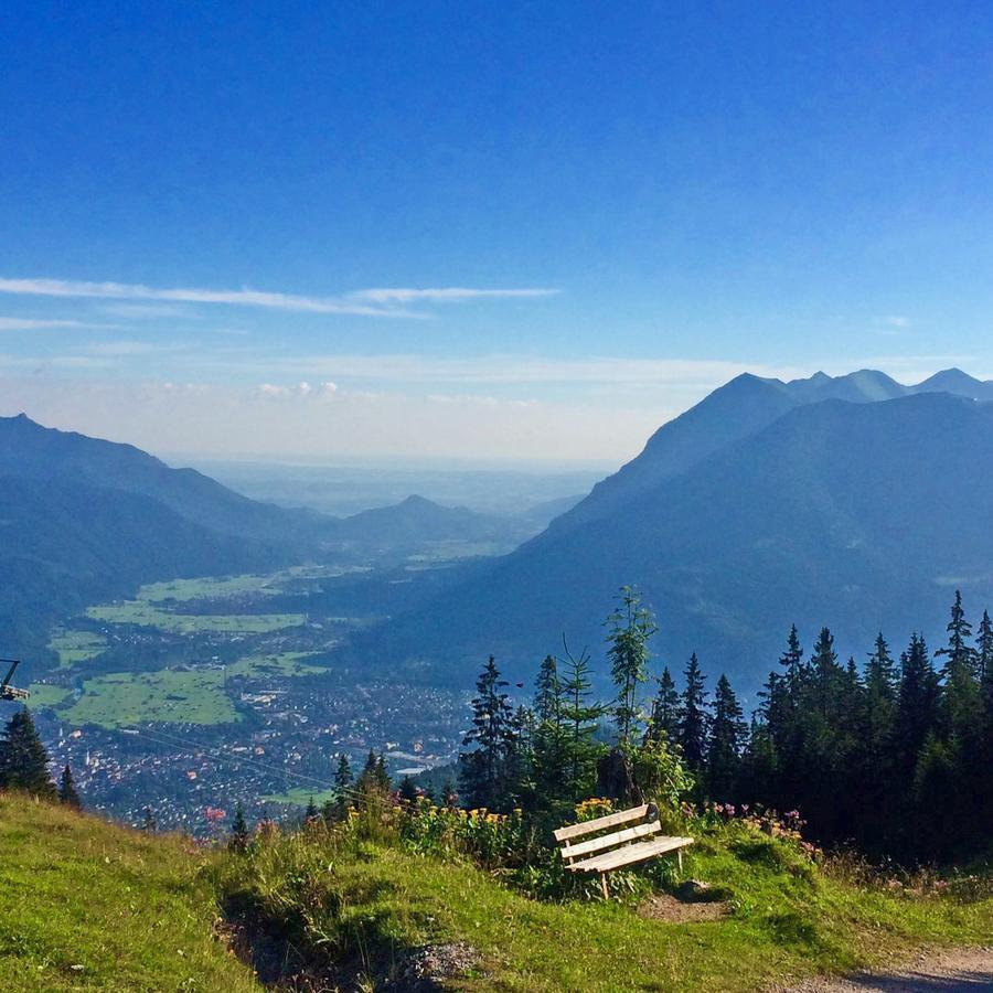 Ferienwohnung Am Kurpark -Wohnung 2,90Qm- Garmisch-Partenkirchen Exterior foto