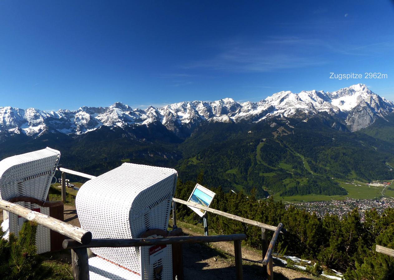 Ferienwohnung Am Kurpark -Wohnung 2,90Qm- Garmisch-Partenkirchen Exterior foto