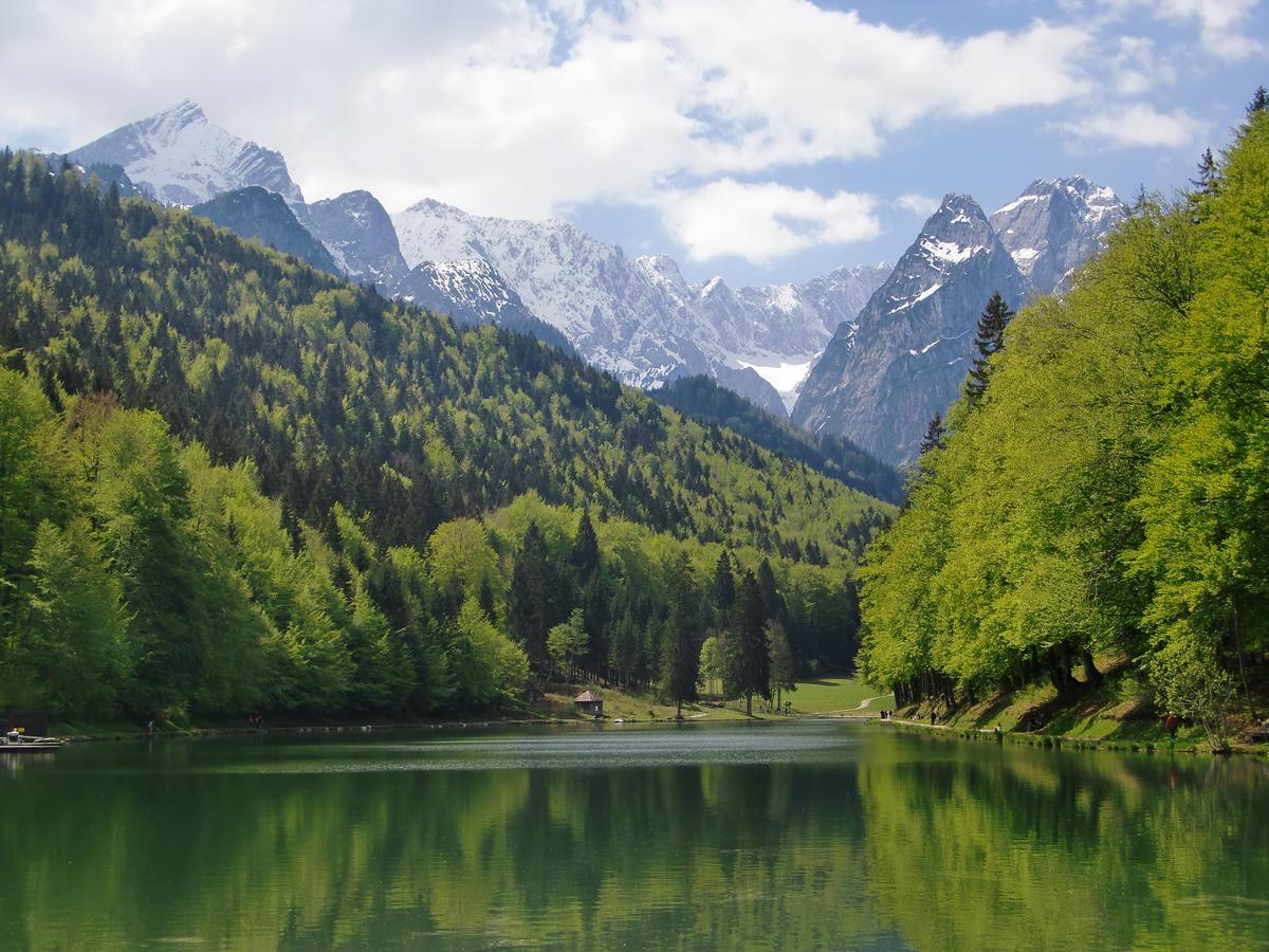 Ferienwohnung Am Kurpark -Wohnung 2,90Qm- Garmisch-Partenkirchen Exterior foto